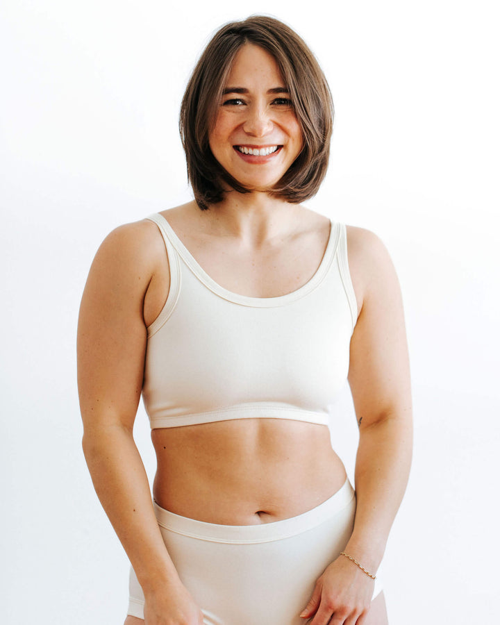 Longline Bra Pomegranate Punch