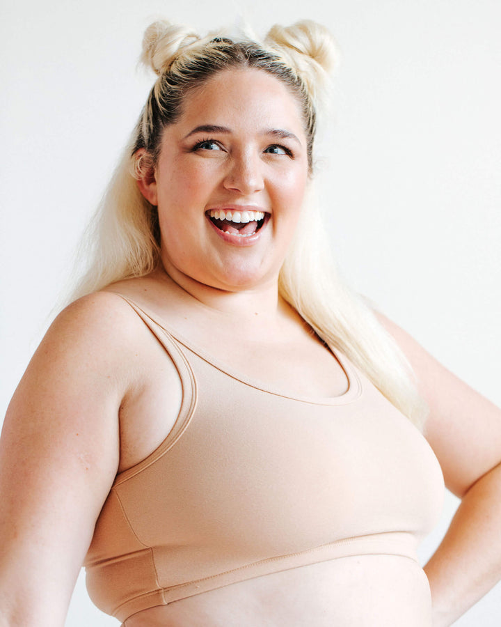 Longline Bra Pine Nut