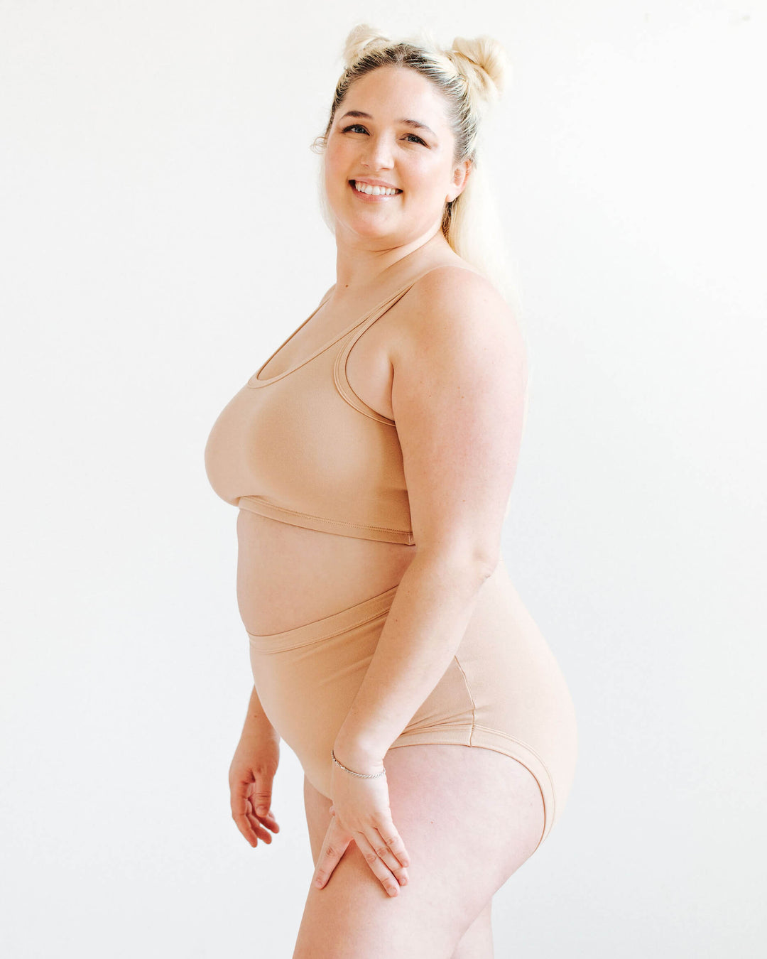 Longline Bra Pine Nut