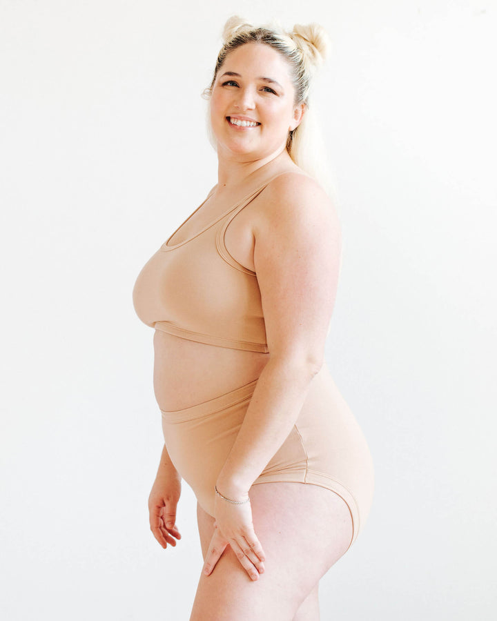 Longline Bra Pine Nut