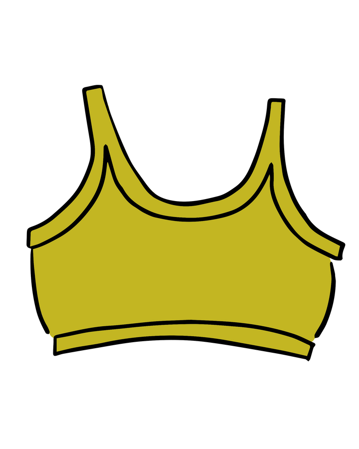 Longline Bra Star Fruit