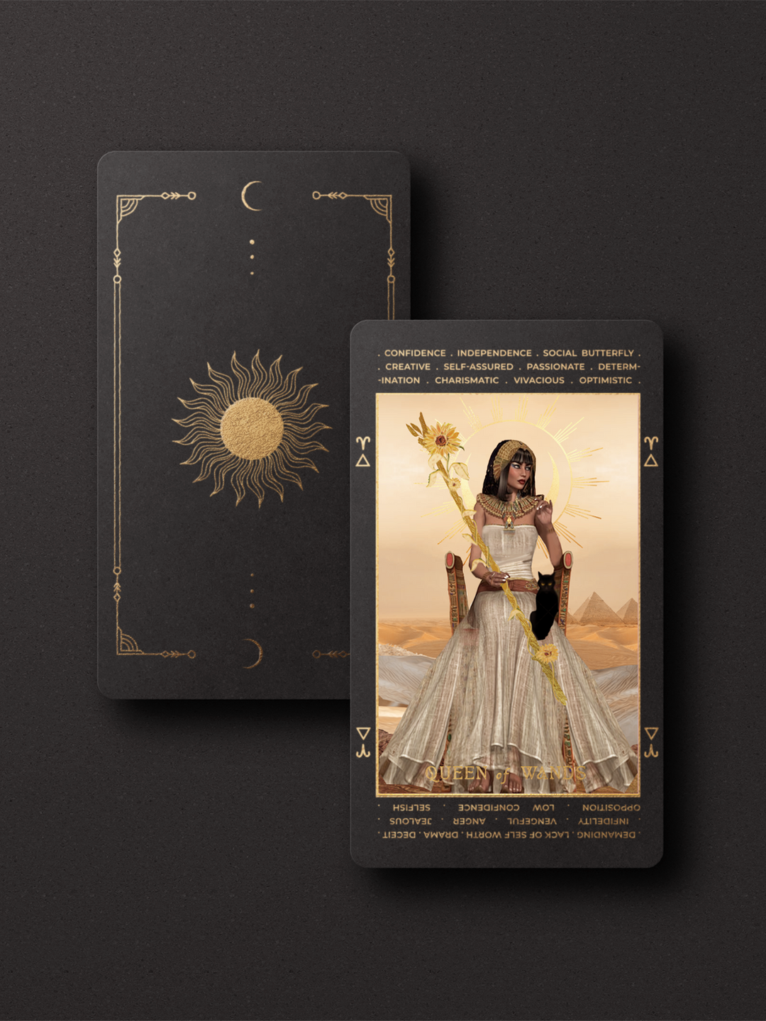 Lucid Dreams' Beginners Tarot Deck • Black Eclipse {Edition