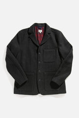 Nate Chore Blazer / Charcoal Wool