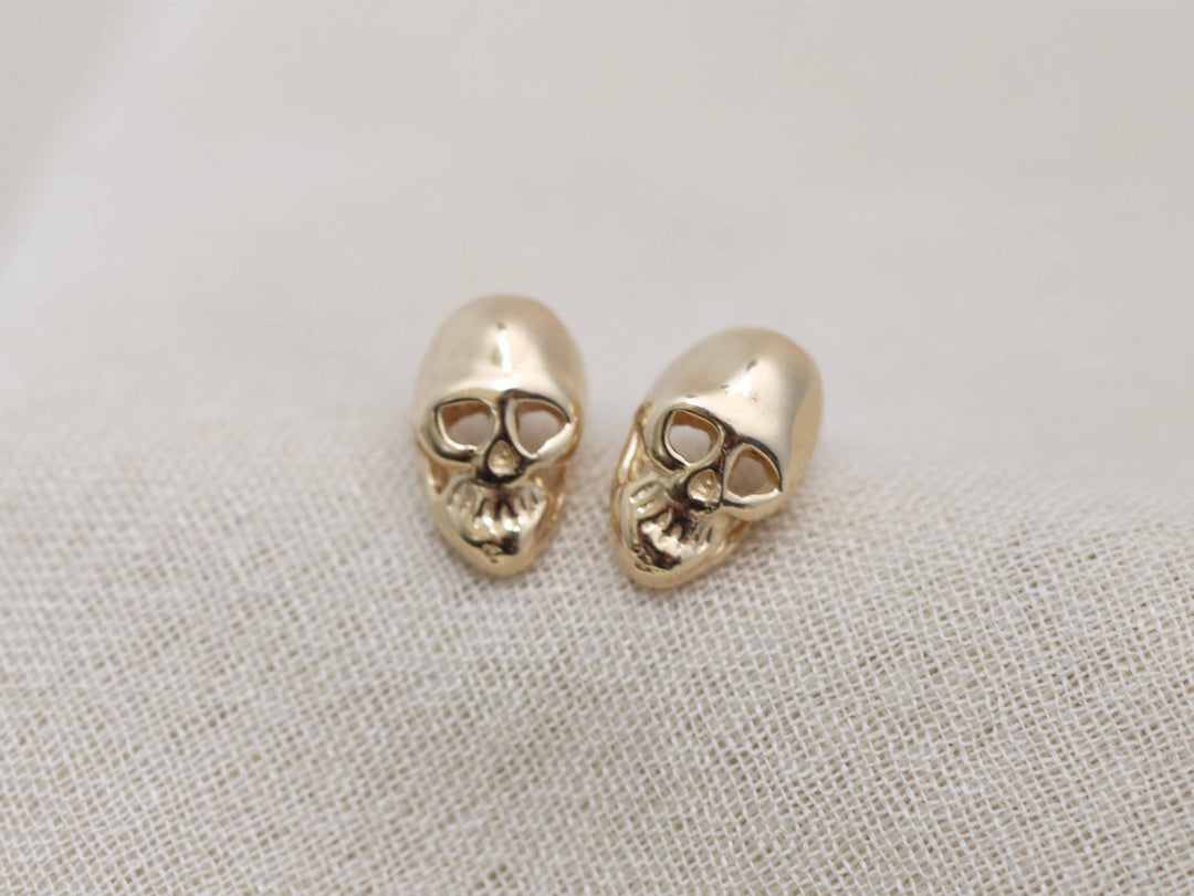 Memento Mori Skull Stud Earrings