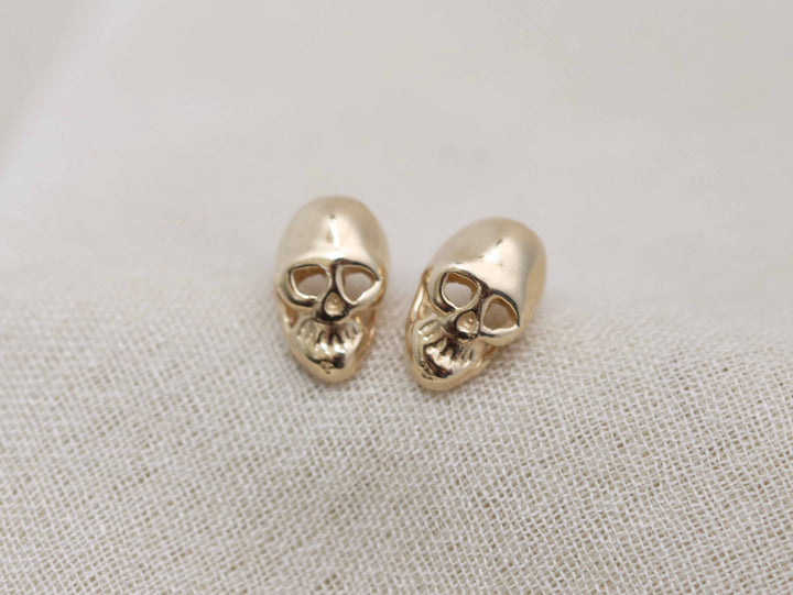 Memento Mori Skull Stud Earrings