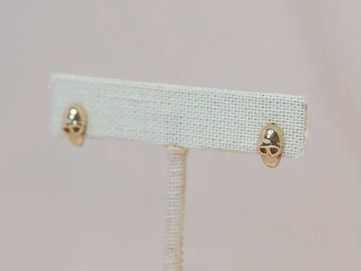 Memento Mori Skull Stud Earrings