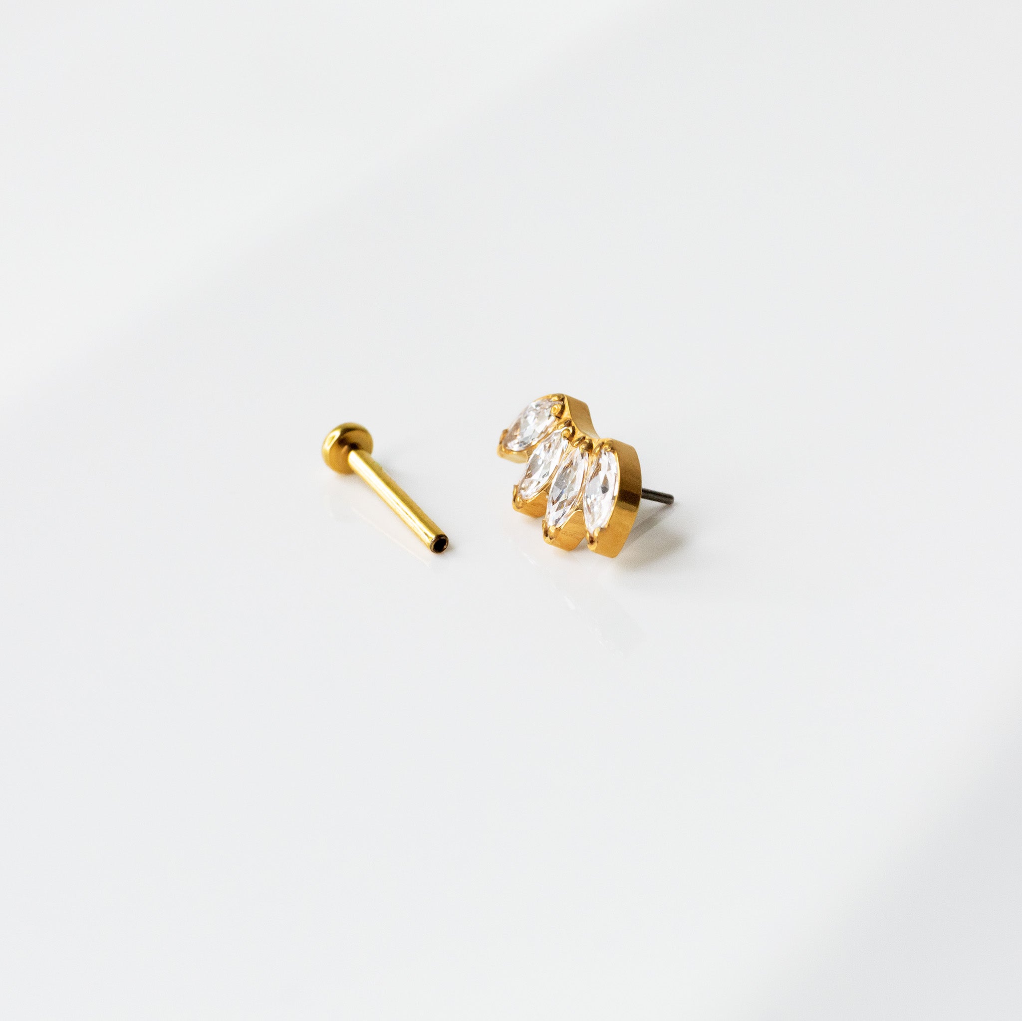 Preek プリーク　INCLUSION QUARTZ EARRING Preek プリークINCLUSION QUARTZ EARRING