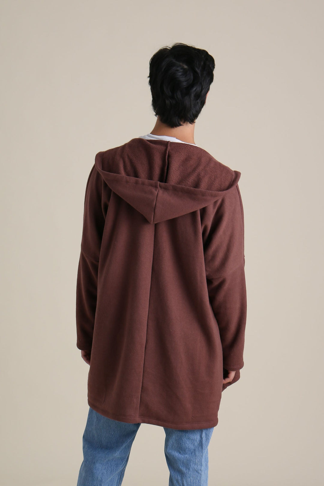 Cocoon Coat in Chestnut