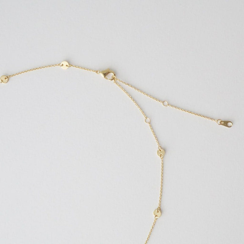 Milky Way Disc Chain Necklace
