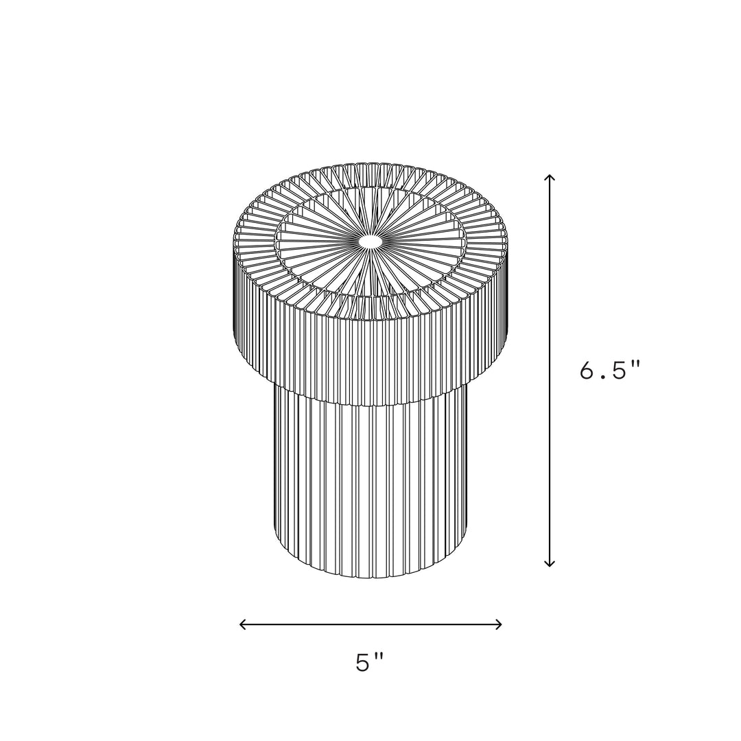 Cordless Mini Drum Lamp