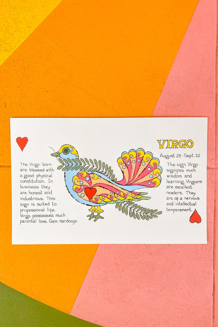Virgo Zodiac Print