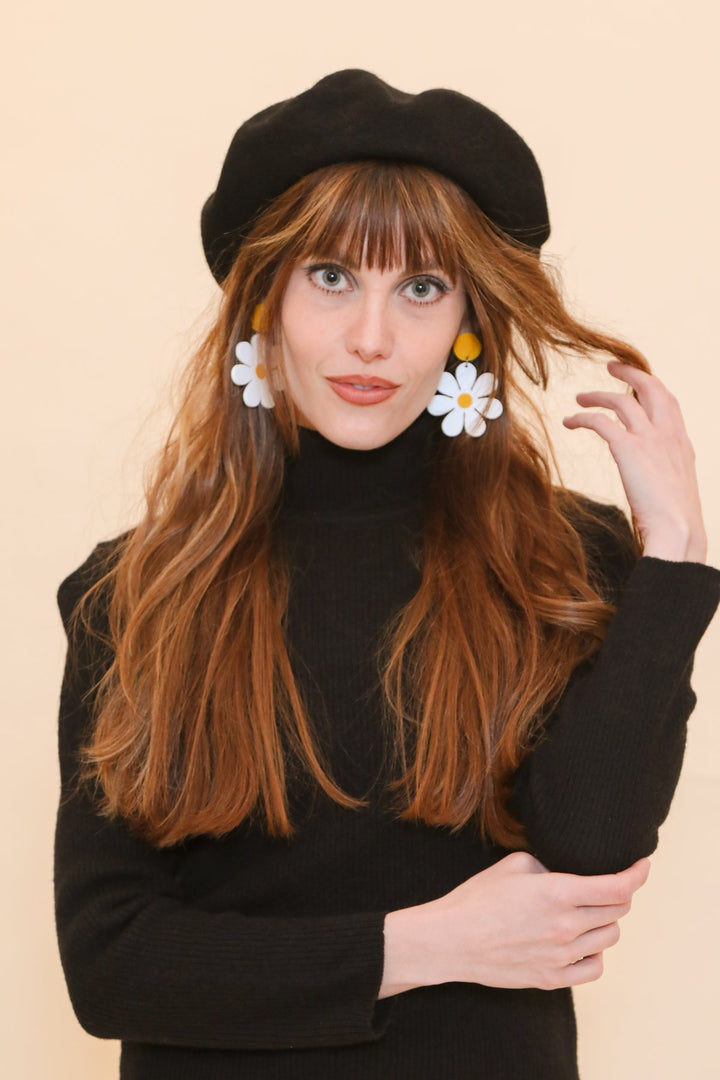 Brigitte Beret in Black