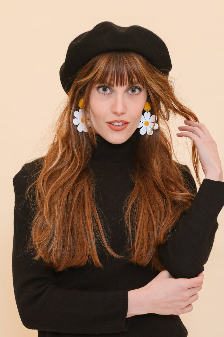 Brigitte Beret in Black