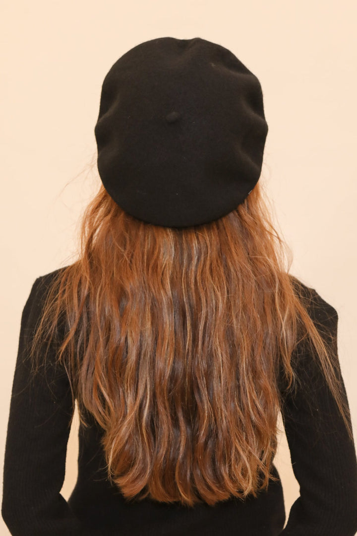 Brigitte Beret in Black