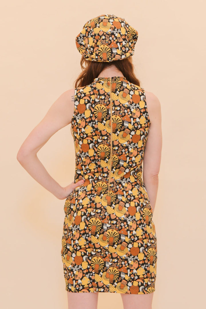 Audrey Mini-Dress in Mushroom