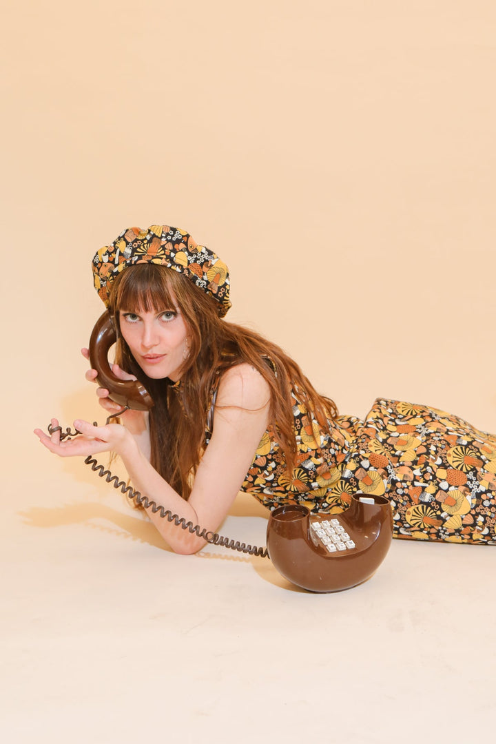 Audrey Mini-Dress in Mushroom