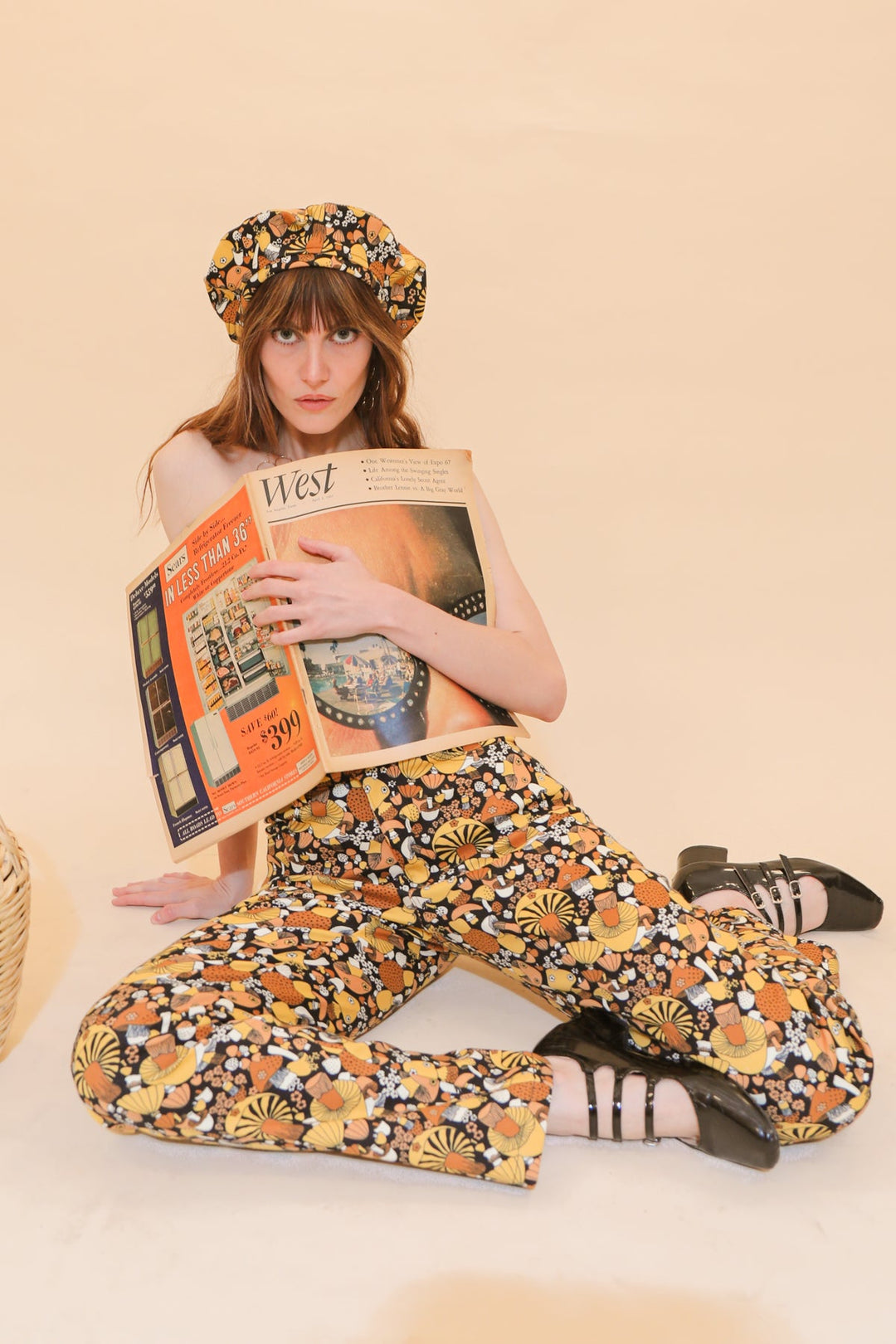 Birkin Pant in Mushroom