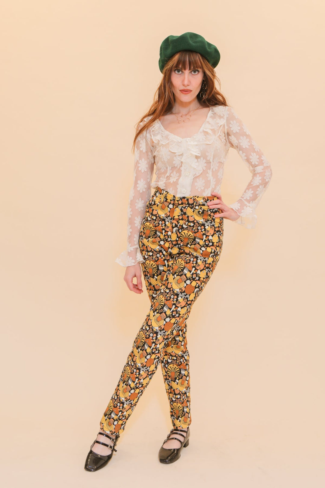 Birkin Pant in Mushroom