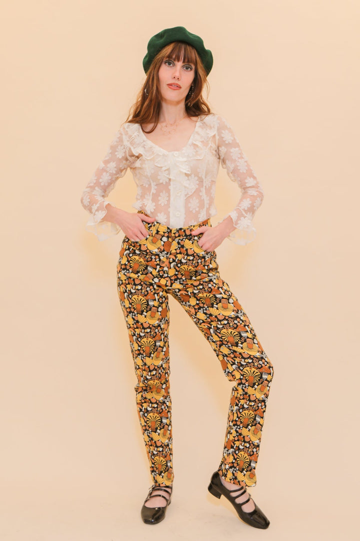 Birkin Pant in Mushroom