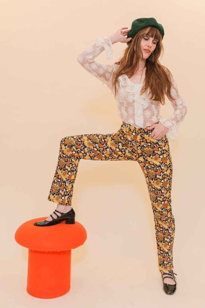 Birkin Pant in Mushroom