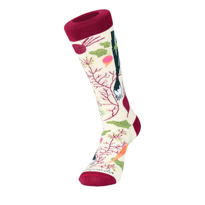 Fall Vegetable and Fruit Socks (Adult Medium) - Sock Panda