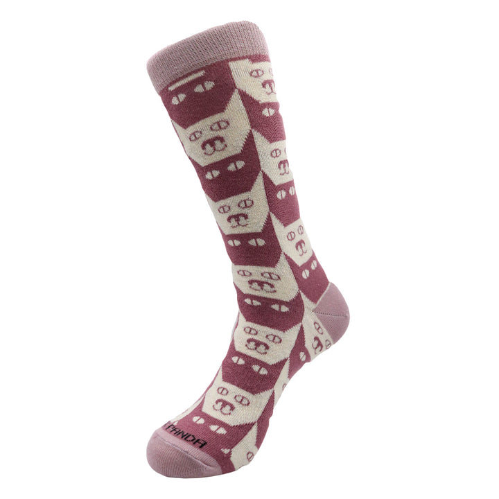 Kitty Cat Pattern Socks from the Sock Panda (Adult Medium)