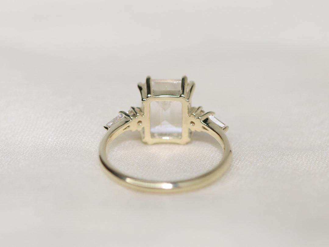Neptune Ring - Golden Rutilated Quartz