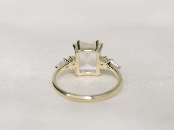 Neptune Ring - Golden Rutilated Quartz