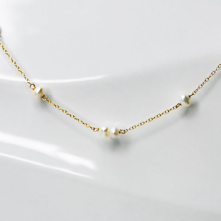 Naya Freshwater Pearl Satellite Necklace