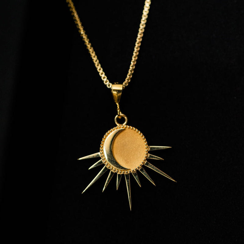 Lunar Ray Necklace Charm