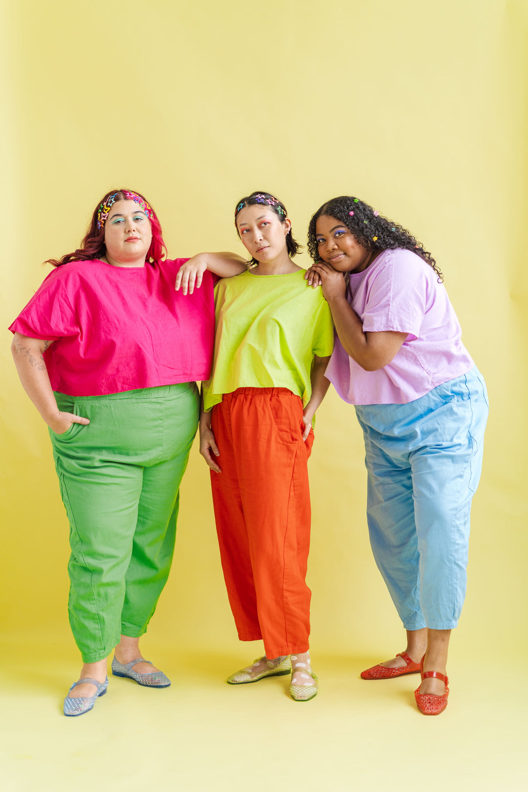 Barrel Pant in Neptune Twill