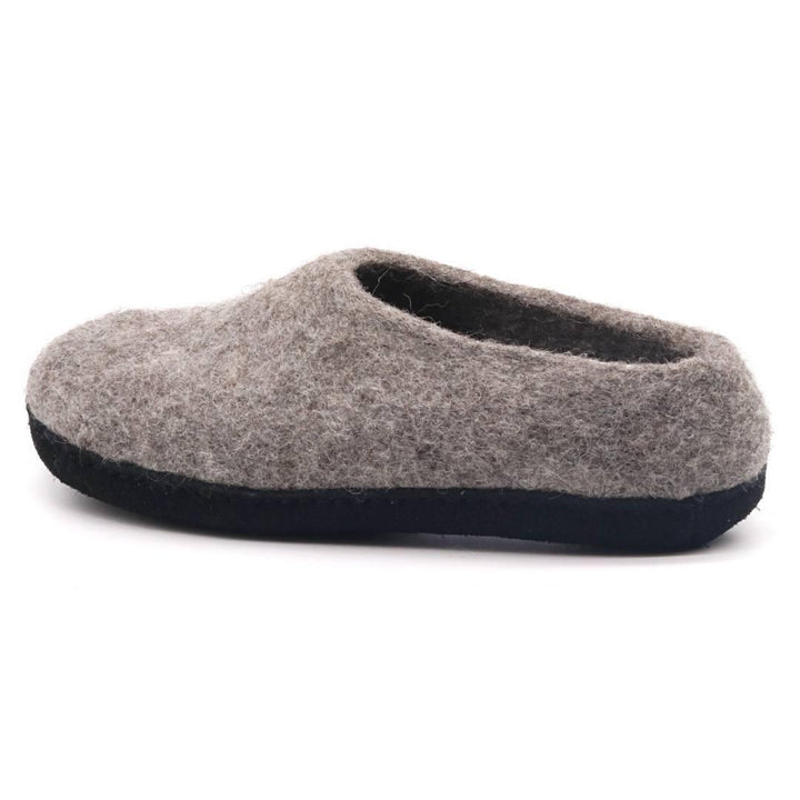 Mens Newport Noir Wool House Shoe