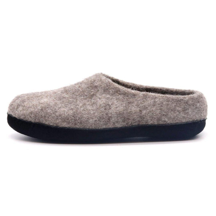 Mens Newport Noir Wool House Shoe