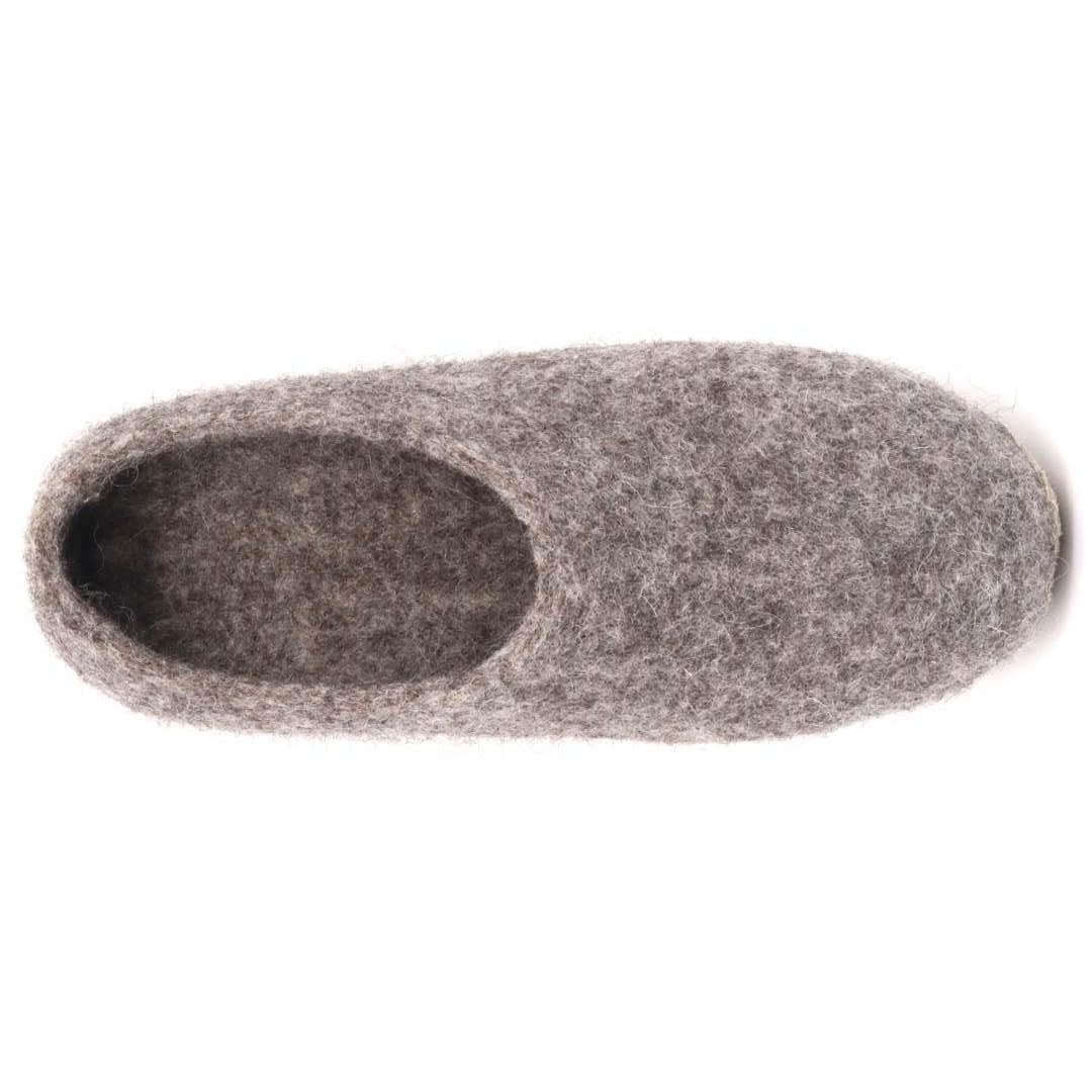 Mens Newport Noir Wool House Shoe