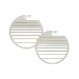 Ocaso hoop earrings