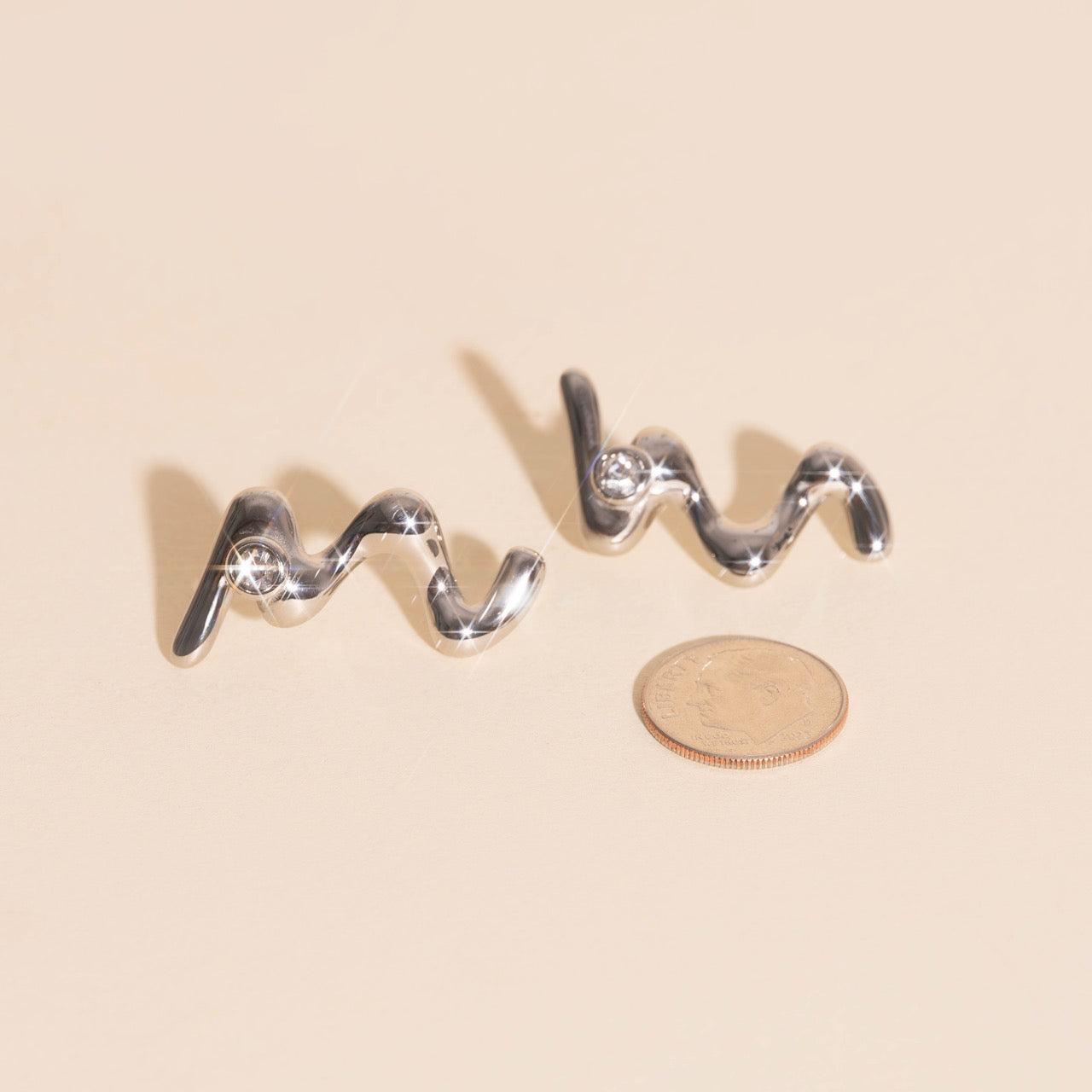 Wave Whisper Stud Earrings – Altar PDX
