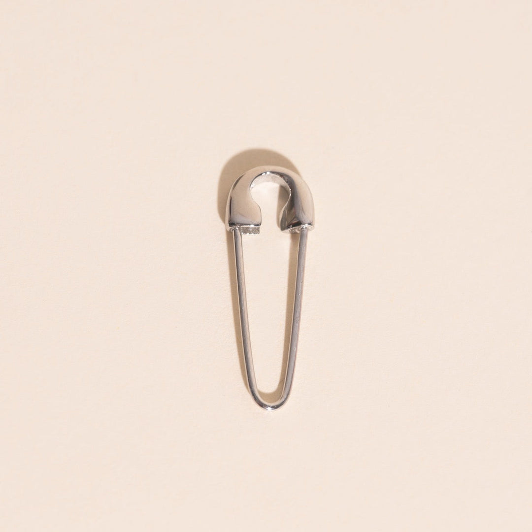 Safety Pin Necklace Charm Clasp (31mm)
