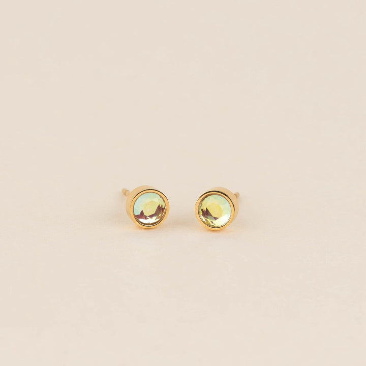 Iridescent Crystal Studs