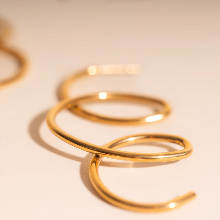 Swirl Stud Earrings