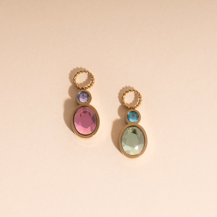 Twist and Mix Huggie Hoop Charms