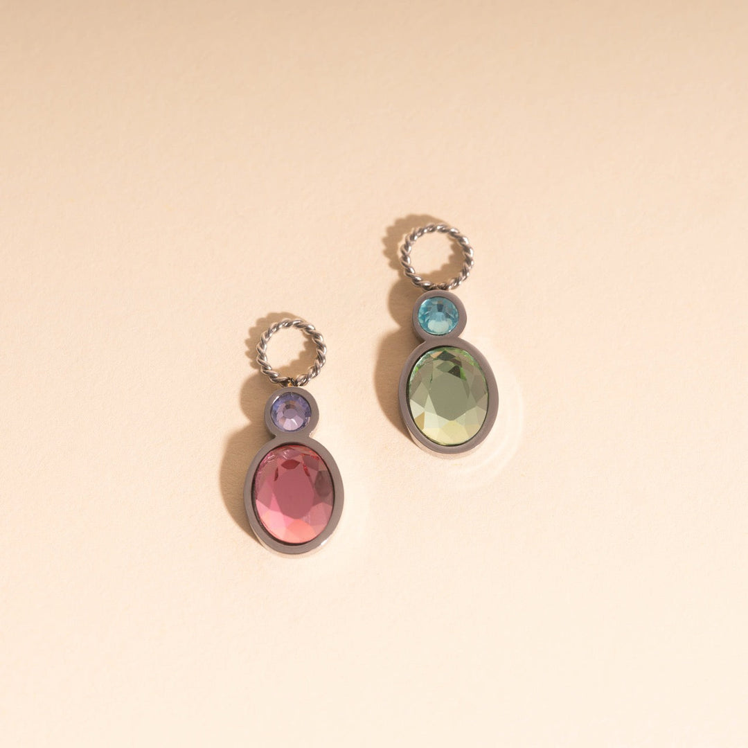 Twist and Mix Huggie Hoop Charms