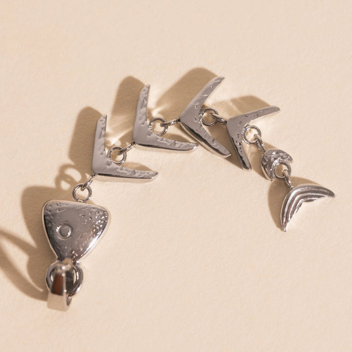Fishbone Necklace Charm
