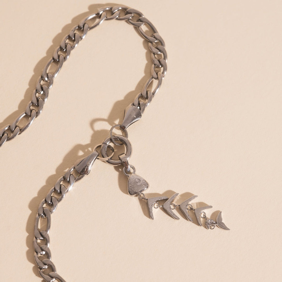 Fishbone Necklace Charm
