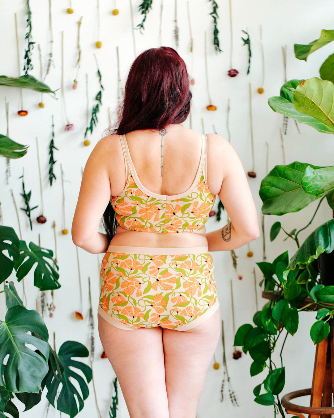 Longline Bra Secret Garden