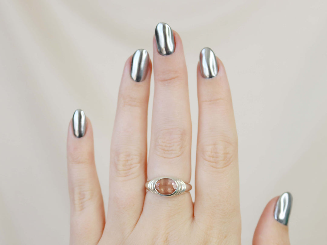 Pond Ring - Oregon Sunstone