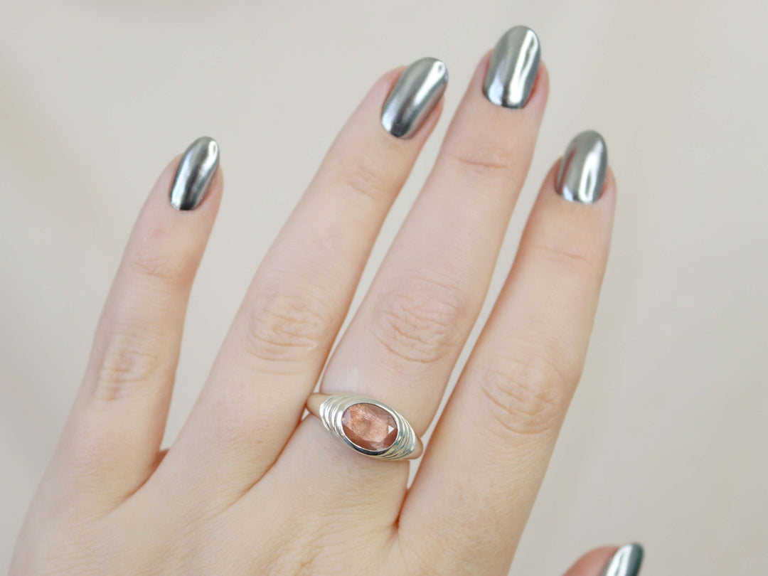Pond Ring - Oregon Sunstone