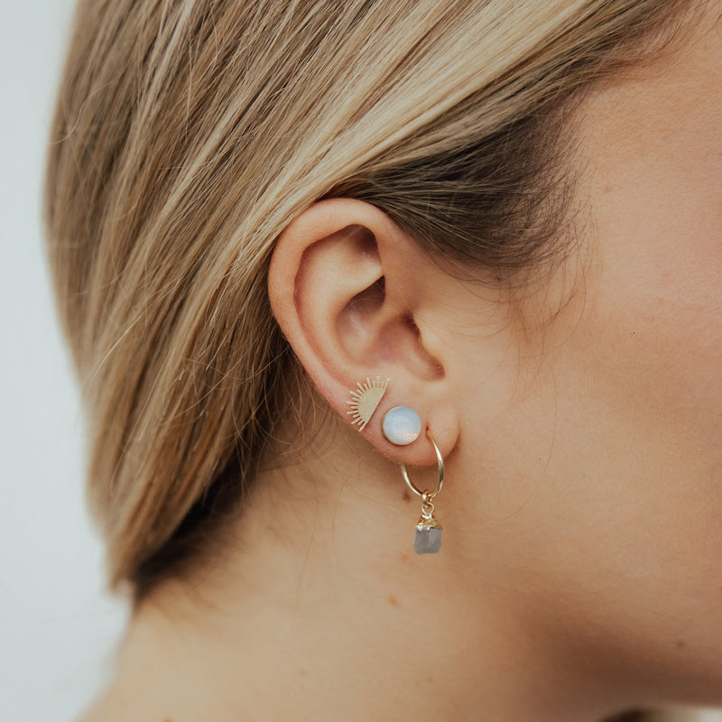 Sunset Post Earrings