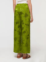 Floral Jacquard Pants