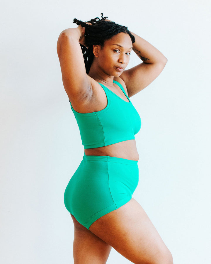 Sky Rise Peacock Green