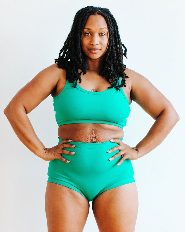 Sky Rise Peacock Green